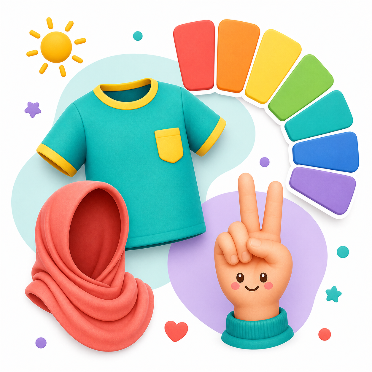 Pakaian & Warna